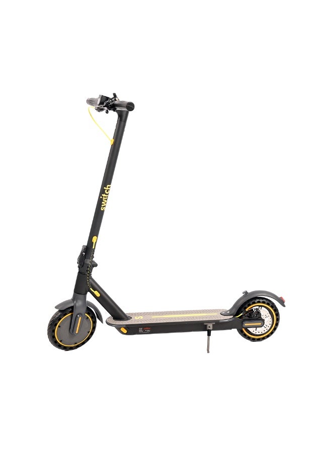 SWITCH ES-D110 350W Electric Scooter, Foldable Lightweight E-Scooter, 25 km/h, 20 km Range, Commuter Scooter, Black